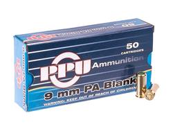 Buy PRVI PPU 9mm PA Blank Ammunition in NZ New Zealand.