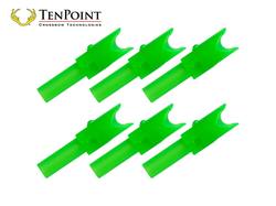 Buy TenPoint Replacement Alpha-Nock Green 6 Pack in NZ New Zealand.