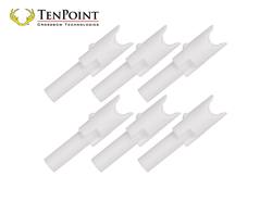 Buy TenPoint Replacement Alpha-Nock White 6 Pack in NZ New Zealand.