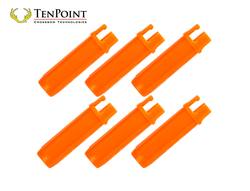Buy TenPoint Replacement Alpha-Brite XX75 Nock Receiver Orange 6 Pack in NZ New Zealand.