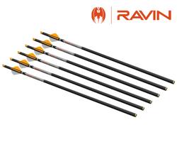 Buy Ravin R500 .001 Carbon Fibre Arrows 400gr 6X in NZ New Zealand.