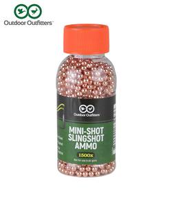Buy Outdoor Outfitters Mini-Shot Slingshot Ammo 1500 Rounds in NZ New Zealand.