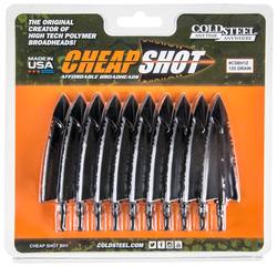 Buy Cold Steel Cheap Shot Broadhead Arrowheads: 125GR - 10-Pieces in NZ New Zealand.