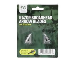 Buy Outdoor Outfitters Replacement Blades Razer Broadhead 10 Pack in NZ New Zealand.