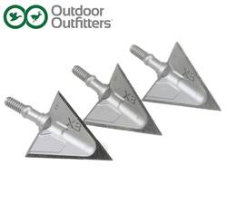 Buy Outdoor Outfitters Broadhead "X3" 125gr 3 Pack in NZ New Zealand.