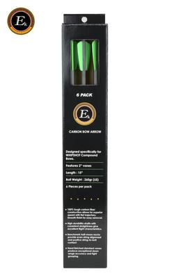 Buy EK Carbon Fibre Compound Bow  15" Arrows  | 6 Pack in NZ New Zealand.