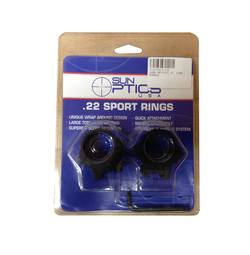 Buy Sun Optics 1" Low Rings in NZ New Zealand.