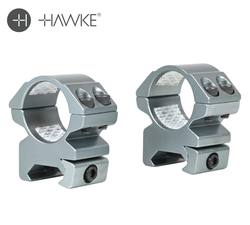 Buy Hawke Match Mount Weaver 1" Med Stainless Rings 2 Piece in NZ New Zealand.