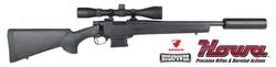 Buy 450 Bushmaster Howa 1500 Mini-Action Heavy Barrel with Ranger 3-9x42 Scope & Hushpower Silencer in NZ New Zealand.