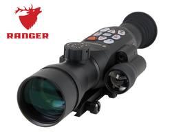 Ranger HD Digital Night Vision Scope with Rangefinder & Laser Dot: 4.6x Optical Zoom