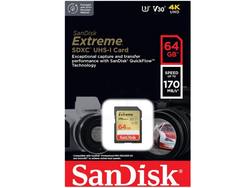 Buy SanDisk Extreme SDXC UHS-I Card 4K 64GB in NZ New Zealand.