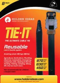 Buy TIE-IT Reusable Cable Ties 8X in NZ New Zealand.