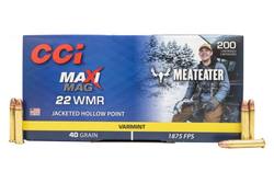 Buy CCI 22 Magnum Maxi Mag Meat Eater 40gr Jacketed Hollow Point 1875fps in NZ New Zealand.