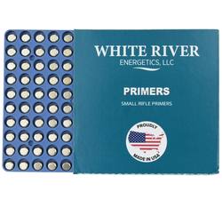 Buy White River Small Rifle Primers | 100 Pack in NZ New Zealand.