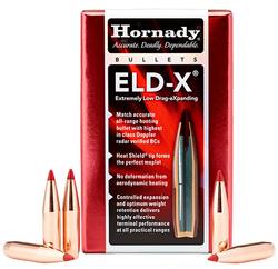 Buy Hornady Projectiles 25Cal ELD-X 110gr x100 in NZ New Zealand.