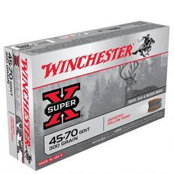 Buy 45-70 Gov Winchester Super X 300Grain JHP 20 Rounds in NZ New Zealand.