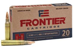 Buy Hornady 5.56x45 Frontier 68GR Hollow Point Boat Tail *20 Rounds in NZ New Zealand.