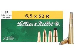 Buy Sellier & Bellot 6.5X52R Soft Point 117GR *20 Rounds in NZ New Zealand.