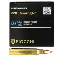 Buy Fiocchi 223 Hunting 50gr V-Max Polymer Tip | 50 Rounds in NZ New Zealand.