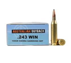 Buy Australian Outback 243 100GR Game King Soft Point *20 Rounds in NZ New Zealand.