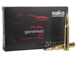 Buy Sako 270 Gamehead Pro 140gr Polymer Tip *20 Rounds in NZ New Zealand.