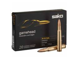 Buy Sako 30-06 Gamehead 150gr Soft Point *20 Rounds in NZ New Zealand.