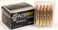 Buy 300 Blackout ADI MSR  144gr AM FMJ 100 Rounds in NZ New Zealand.
