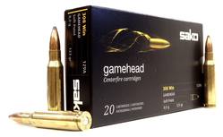 Buy Sako 308 Gamehead 123gr Soft Point *20 Rounds in NZ New Zealand.