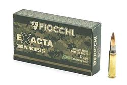 Buy Fiocchi 308 Exacta 175gr Hollow Point Boat-Tail Sierrra Matchking *20 Rounds in NZ New Zealand.