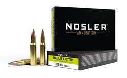 Buy Nosler 308 Ballistic Hunting Tip 125gr Polymer Tip | 20 Rounds in NZ New Zealand.