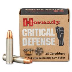Buy Hornady 30 M1 Critical Defens 110gr Polymer Tip Hornady FTX *25 Rounds in NZ New Zealand.