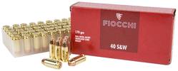 Buy Fiocchi 40 S&W 170gr Full Metal Jacket *50 Rounds in NZ New Zealand.