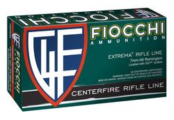 Buy Fiocchi 7mm-08 Rem Extrema 139gr Polymer Tip Hornady SST *20 Rounds in NZ New Zealand.