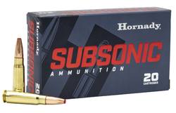 Buy Hornady 7.62x39 Sub-X Subsonic 255gr 20 Rounds in NZ New Zealand.
