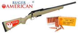 Buy 7.62x39 Ruger American Ranch 16" + 100 Rounds of FMJ Ammo in NZ New Zealand.