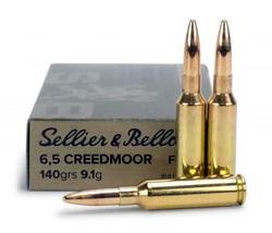 Buy 6.5 Creedmoor Sellier & Bellot 140GR, FMJ: 20 Rounds in NZ New Zealand.