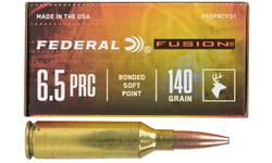 Buy Federal 6.5-PRC Fusion 140gr Soft Point in NZ New Zealand.