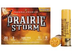Buy Federal 20ga #5 36gr 76mm Lead Prairie Storm 25 Rounds in NZ New Zealand.