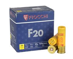 Buy Fiocchi 20ga #9.5 24gr 70mm F20 Skeet 25 Rounds in NZ New Zealand.