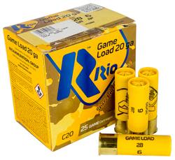 Buy Rio 20ga #6 28gr 70mm Game Load *25 Rounds in NZ New Zealand.