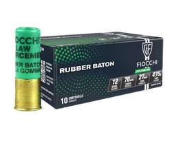 Buy Fiocchi 12ga Rubber Baton 70mm Law Enforcement *10 Rounds in NZ New Zealand.