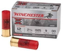 Buy Winchester 12ga #00 Buck 9P 70mm Super-X *25 Rounds in NZ New Zealand.