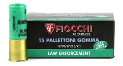 Buy Fiocchi 12ga Rubber Buck 8.7g 70mm Law Enforcement *10 Rounds in NZ New Zealand.