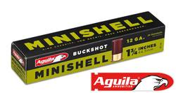 Buy Aguila 12ga 4B/1B Buckshot 18gr 45mm Minishell *20 Rounds in NZ New Zealand.