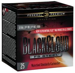 Buy 12G Black Cloud Steel BBB, 89mm, 42GR: 25 Rounds in NZ New Zealand.