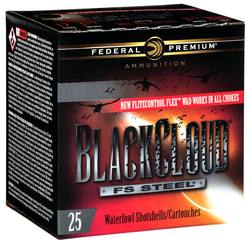 Buy Federal Premium Steel Shot 12ga #4 36gr 76mm Black Cloud 1450FPS *25 Rounds in NZ New Zealand.