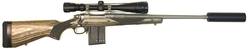 Buy 308 Ruger Gunsite Scout Stainless Laminate with Scope & Silencer in NZ New Zealand.