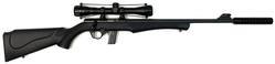 Buy 22 Rossi 8122 Blued Synthetic with 4x32 Scope & Silencer in NZ New Zealand.