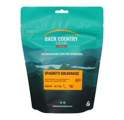 Buy Back Country Cuisine Freeze Dri Meal: Spaghetti Bolognaise in NZ New Zealand.