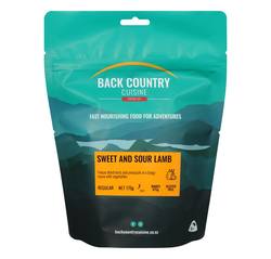 Buy Back Country Cuisine Freeze Dri Meal: Sweet and Sour Lamb in NZ New Zealand.